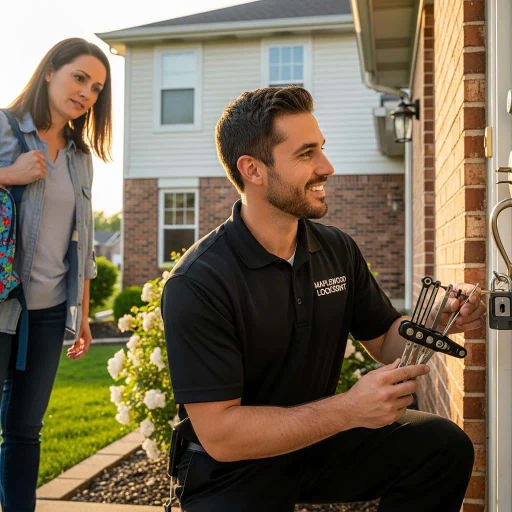 Locksmith providing services in Maplewood, MO, emphasizing trust and professionalism